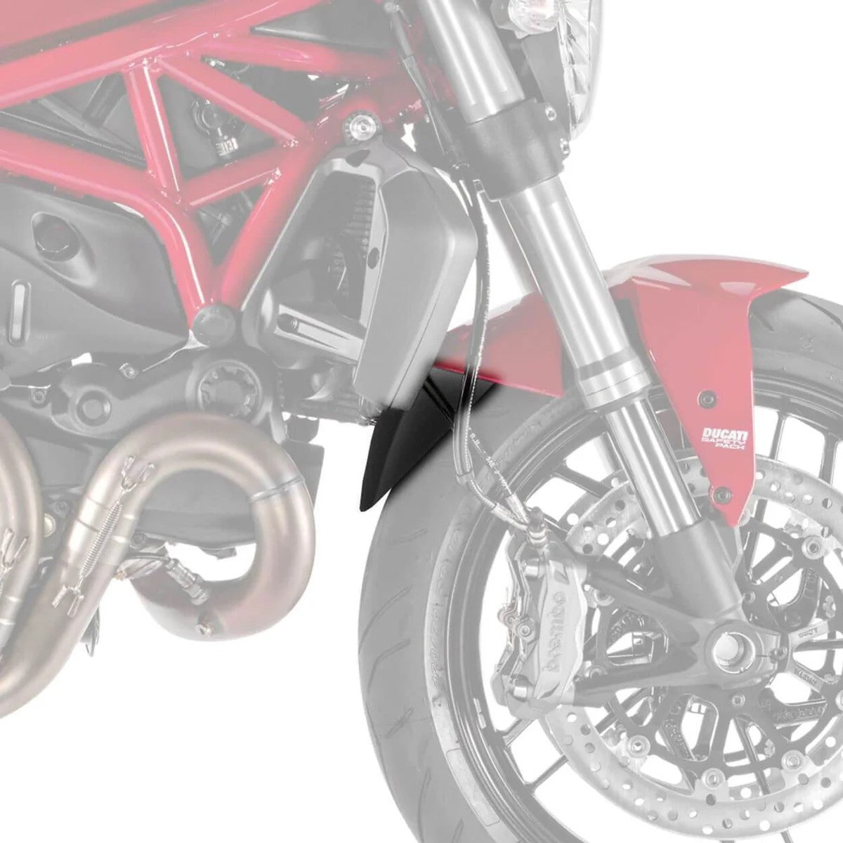R&G Fender Extender for Ducati Monster 797 '17-'21, Monster 821 '14-'20, Monster 937 '21-25, Monster 1200 & Monster 1200S '14-