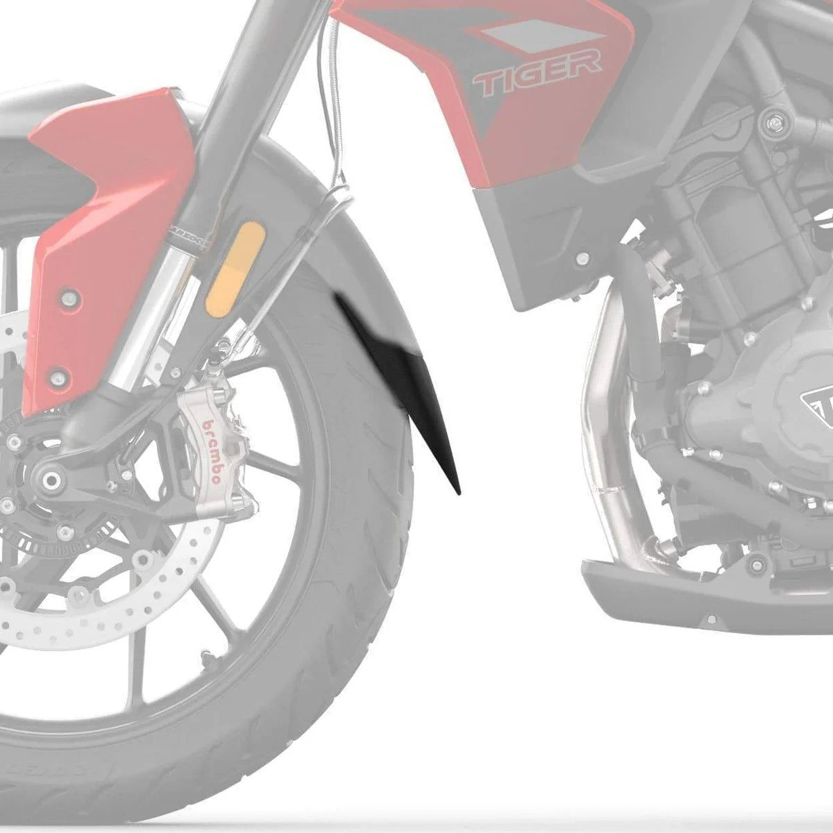 R&G Fender Extender for Triumph Tiger Sport 850 '21-, Tiger 900 '20-, Tiger 900 GT '20-, Tiger 900 GT Low '20- & Tiger 900 GT Pro '20-
