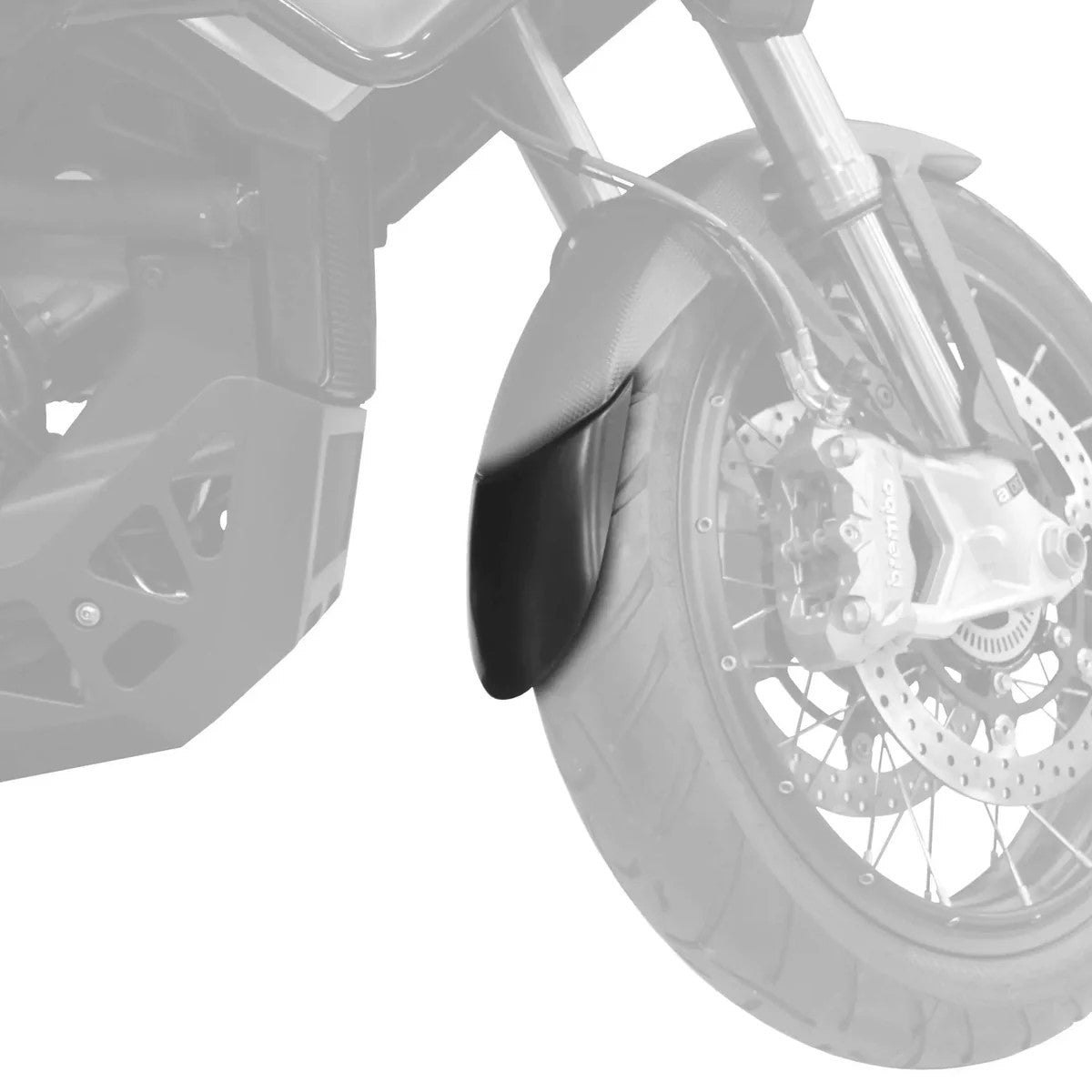 R&G Fender Extender for Moto Guzzi V85 TT '19- & Aprilia Caponord 1200 Rally '15-'17.