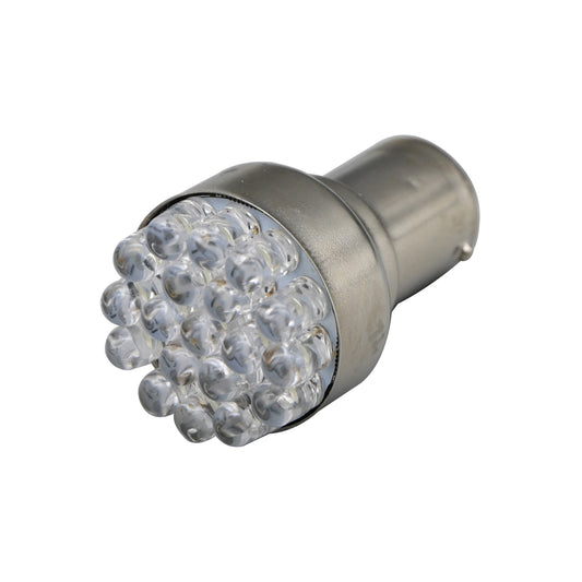 Bike It 12V White LED Bulb BAY15D