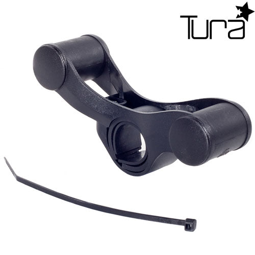 Tura Handlebar Organiser Black Plastic