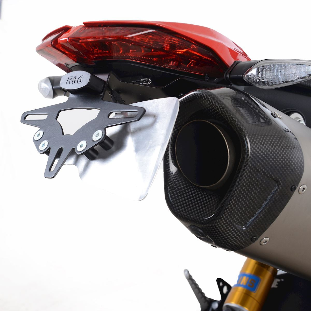 Tail Tidy for Ducati Hypermotard 950 ’19-25 (for Termignoni RHS exhaust [not for track use])