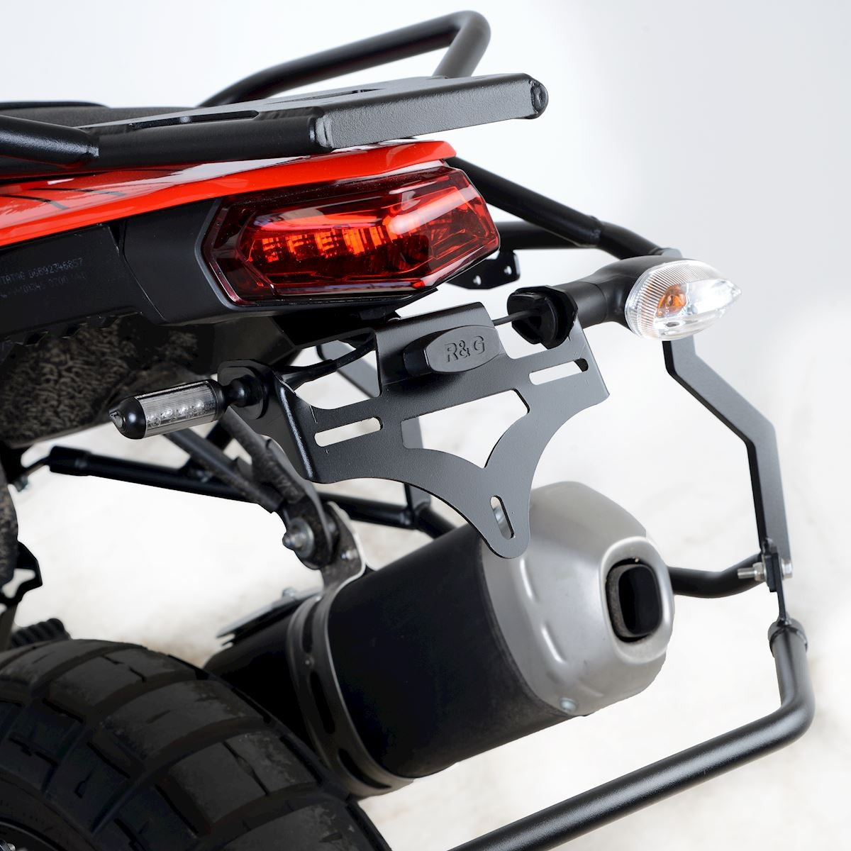 Tail Tidy for Yamaha Tenere World Rally(T7) '23-'24, Tenere 700 '19- '24 & Tenere 700 Rally '21-'24 (with hard luggage rack)