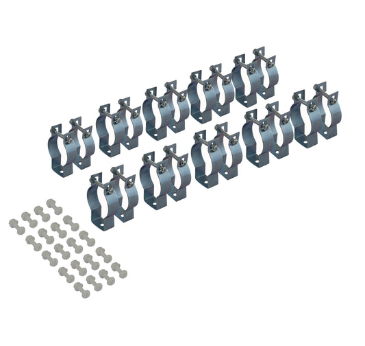 Brackets For Rigid L-Plates (10 Pair) - Component Only