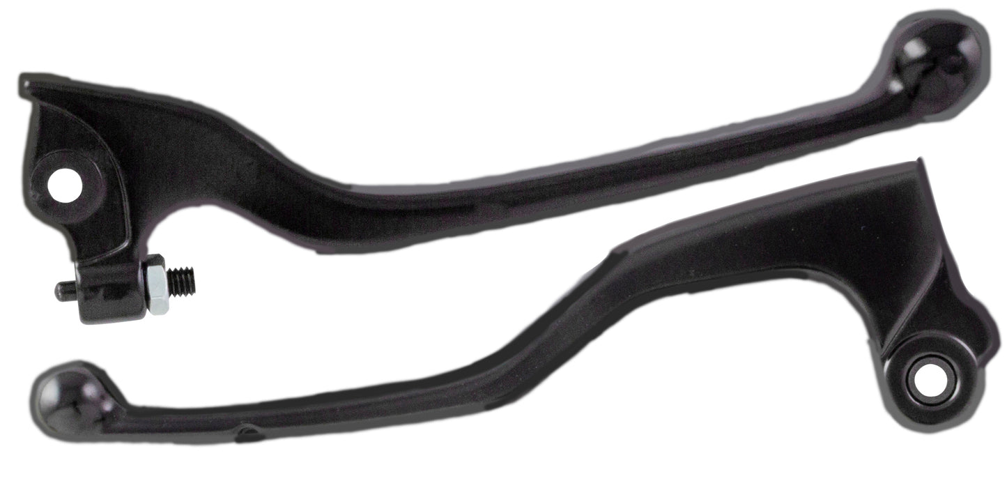 Bike It OEM Replacement Black Brake and Clutch Lever Set - #Y19