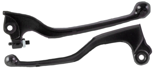 Bike It OEM Replacement Black Brake and Clutch Lever Set - #Y19