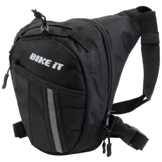 Bike It Motorcycle Large Thigh Expedition Pouch (25x23x10cm)