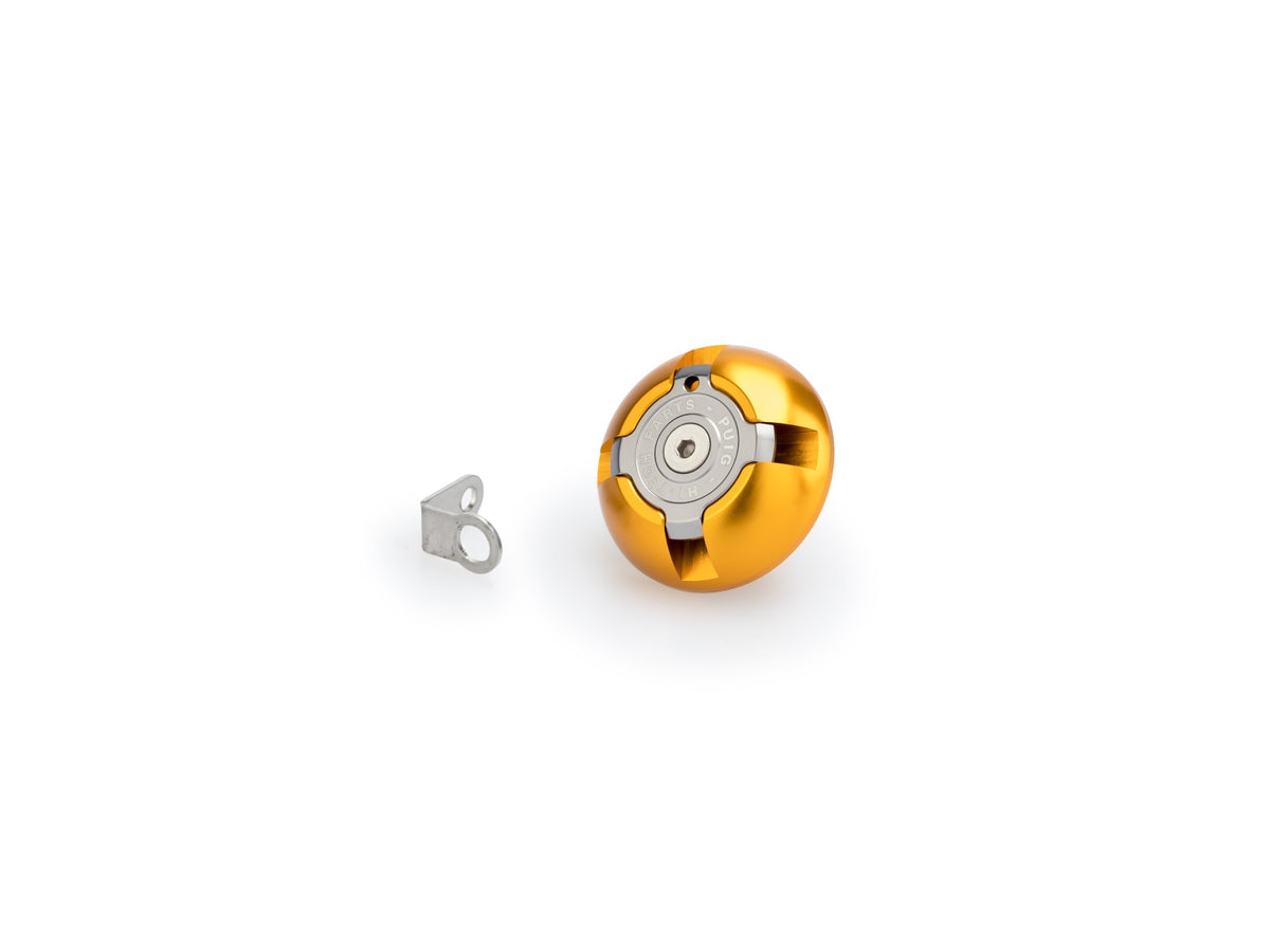 Engine Oil Filler Cap - Gold