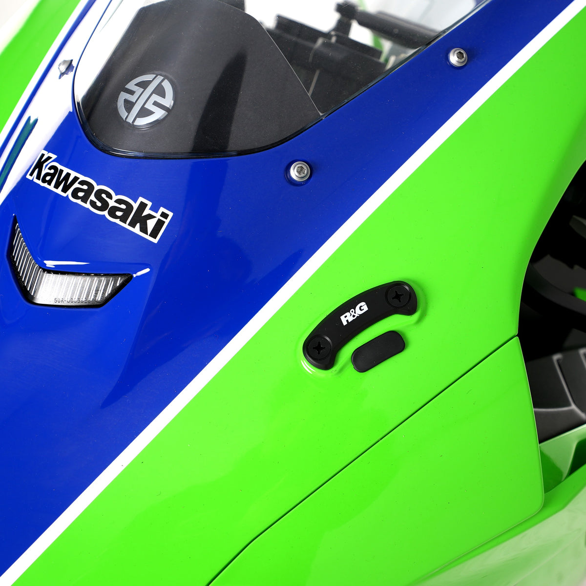 Mirror Blanking Plates for Kawasaki ZX-10R '16- & ZX-10RR '21-