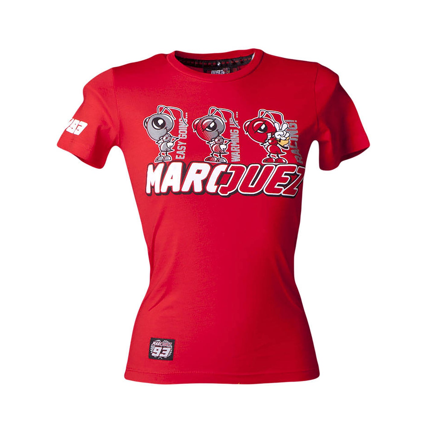 Ladies T-Shirt Marquez #93 Red XL