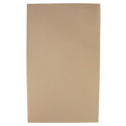 Bike It Aluminium Mesh Fairing Insert Gold 33.5 x 20cm