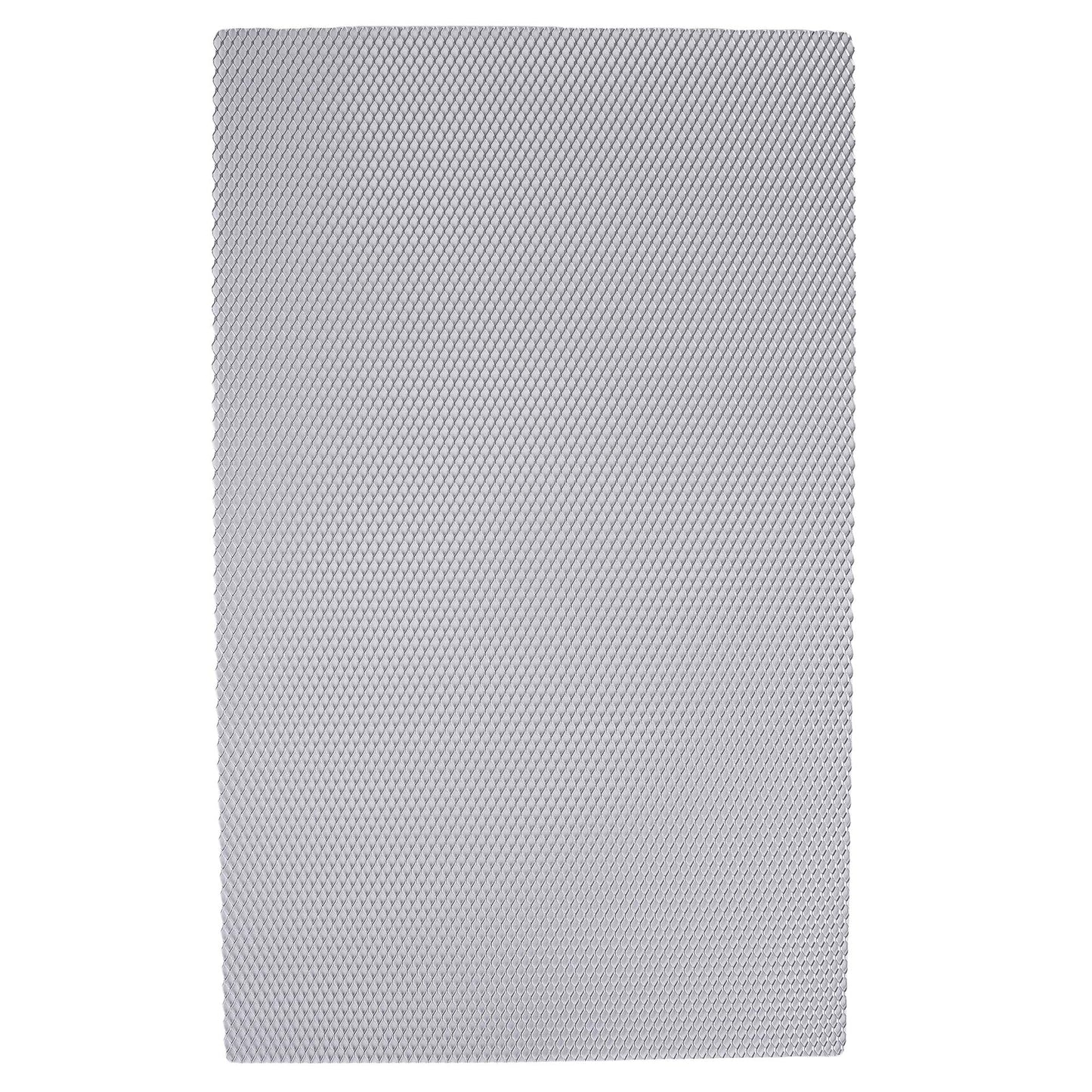 Bike It Aluminium Mesh Fairing Insert Silver 33.5 x 20cm