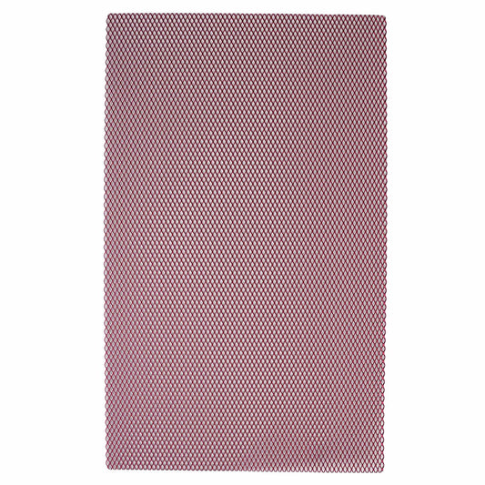 Bike It Aluminium Mesh Fairing Insert Red 33.5 x 20cm