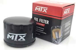 MTX Motorcycle Black Canister Oil Filter - #048