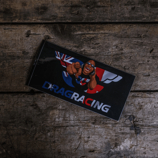 Carl Cox Drag Racing Sticker by Uggly & Co