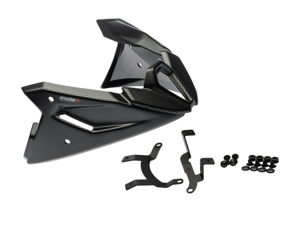 Belly Pan / Engine Spoiler - Carbon Look