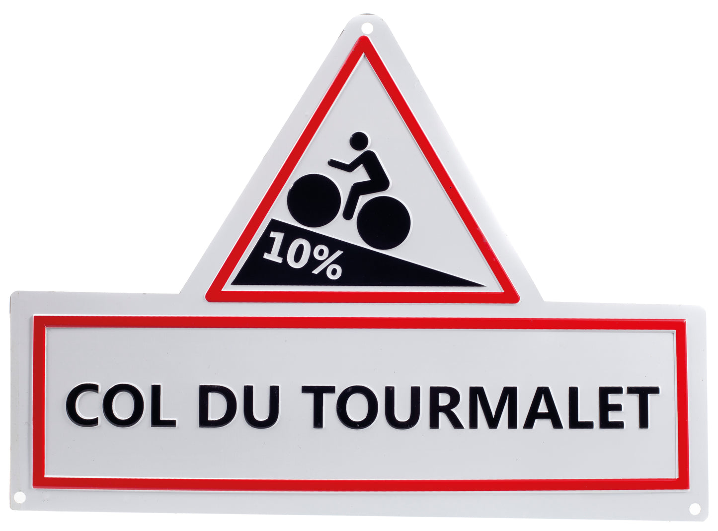 Col du Tourmalet Replica Road Sign