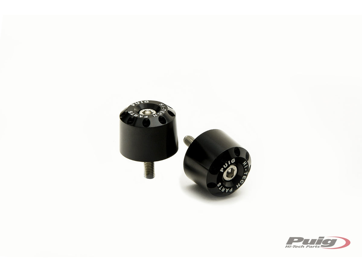 Puig Short Bar End Weights (Blue)