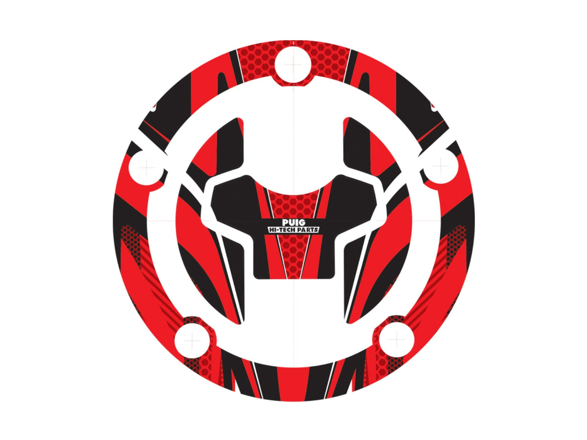Radikal Fuel Cap Protector - Red