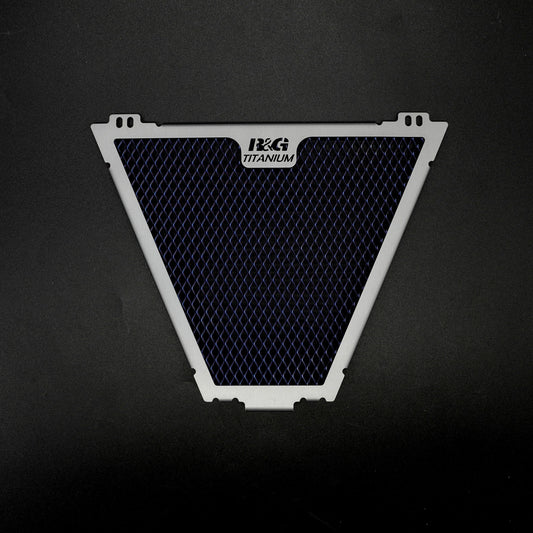 Titanium Oil Cooler Guard for Ducati Panigale V4, V4S and Speciale