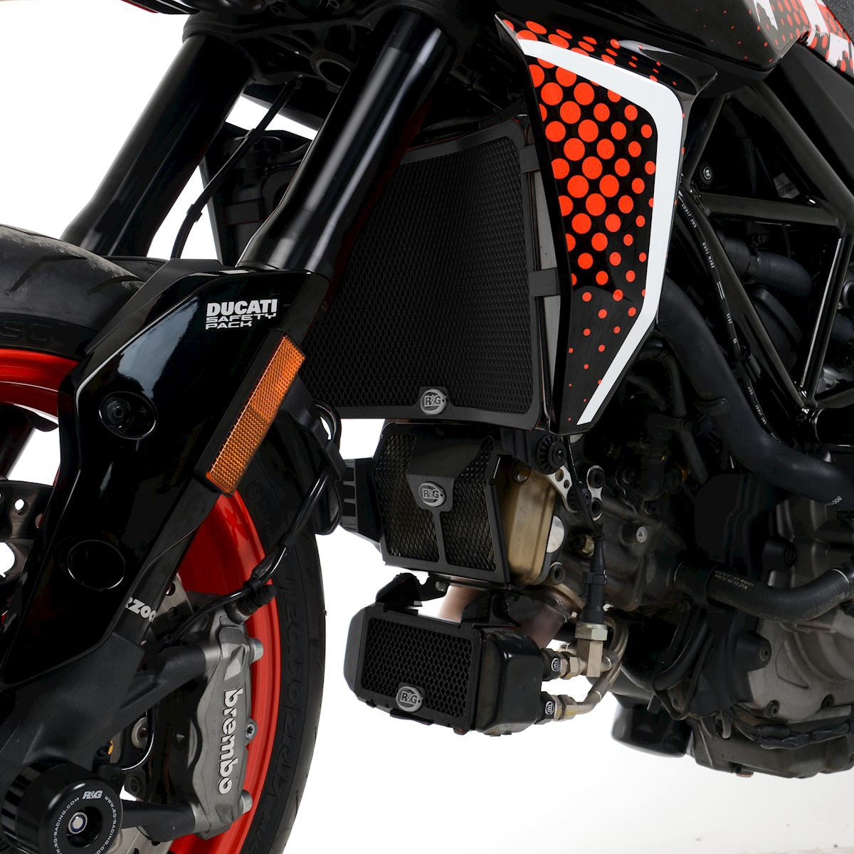 Oil Cooler Guard for Ducati Hypermotard 950 '19-25 (SP/RVE '21-25)