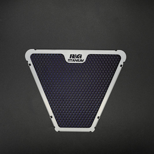 Titanium Oil Cooler Guard for Ducati Streetfighter V4(S) '20-, Panigale V4R '19-, Panigale V4(S) '18- '24 & Panigale Speciale '18-