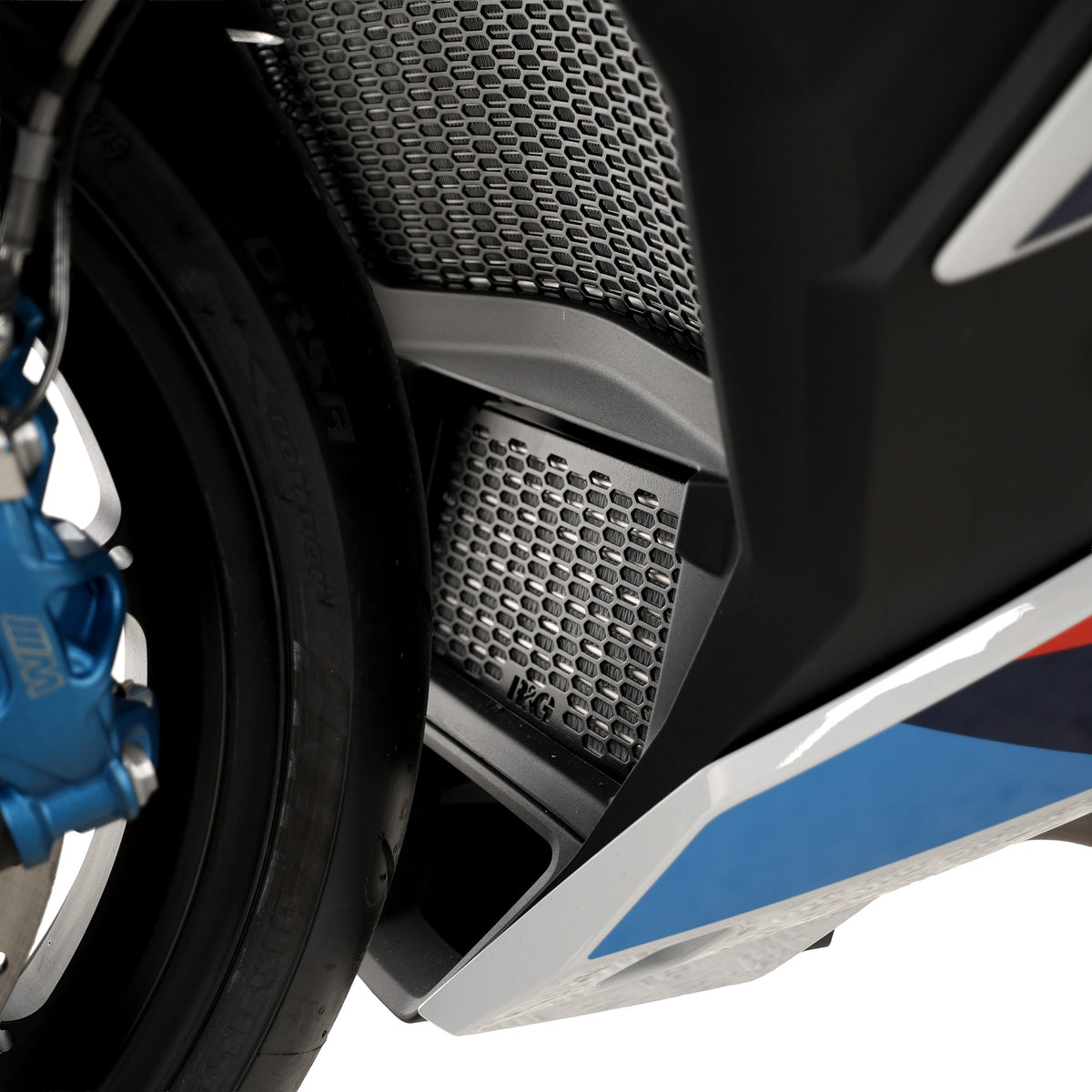 Oil Cooler Guard for BMW M1000R '23-, S1000XR '20-, S1000R '21-, M1000RR'21-'24, S1000RR'19- & M1000XR '24-