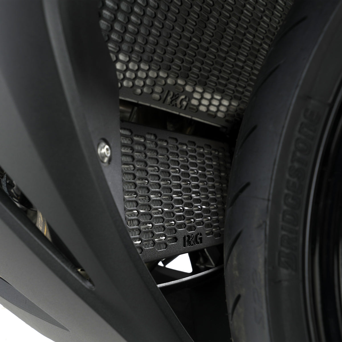 Oil Cooler Guard for BMW M1000R '23-, S1000XR '20-, S1000R '21-, M1000RR'21-'24, S1000RR'19- & M1000XR '24-