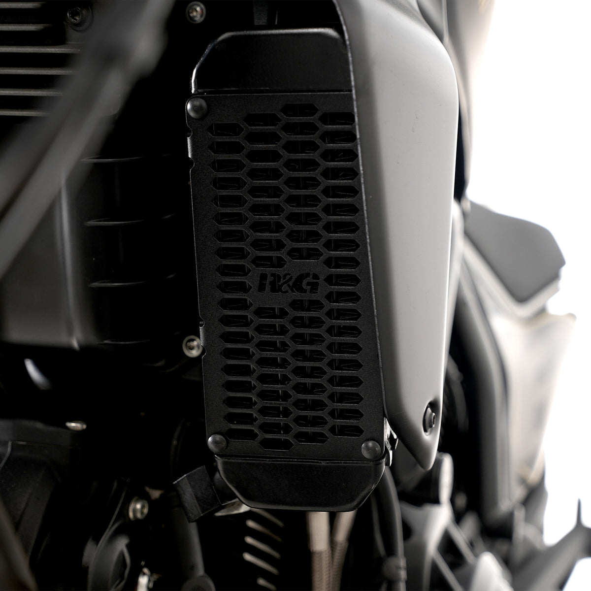 PRO Oil Cooler Guard for Ducati Scrambler 800 Full Throttle ’23-, 10th Anniversary Rizoma Edition ’26-, Scrambler Icon ’15-, Scrambler Icon Dark ’20- & Scrambler Nightshift ’23- & 9 more.
