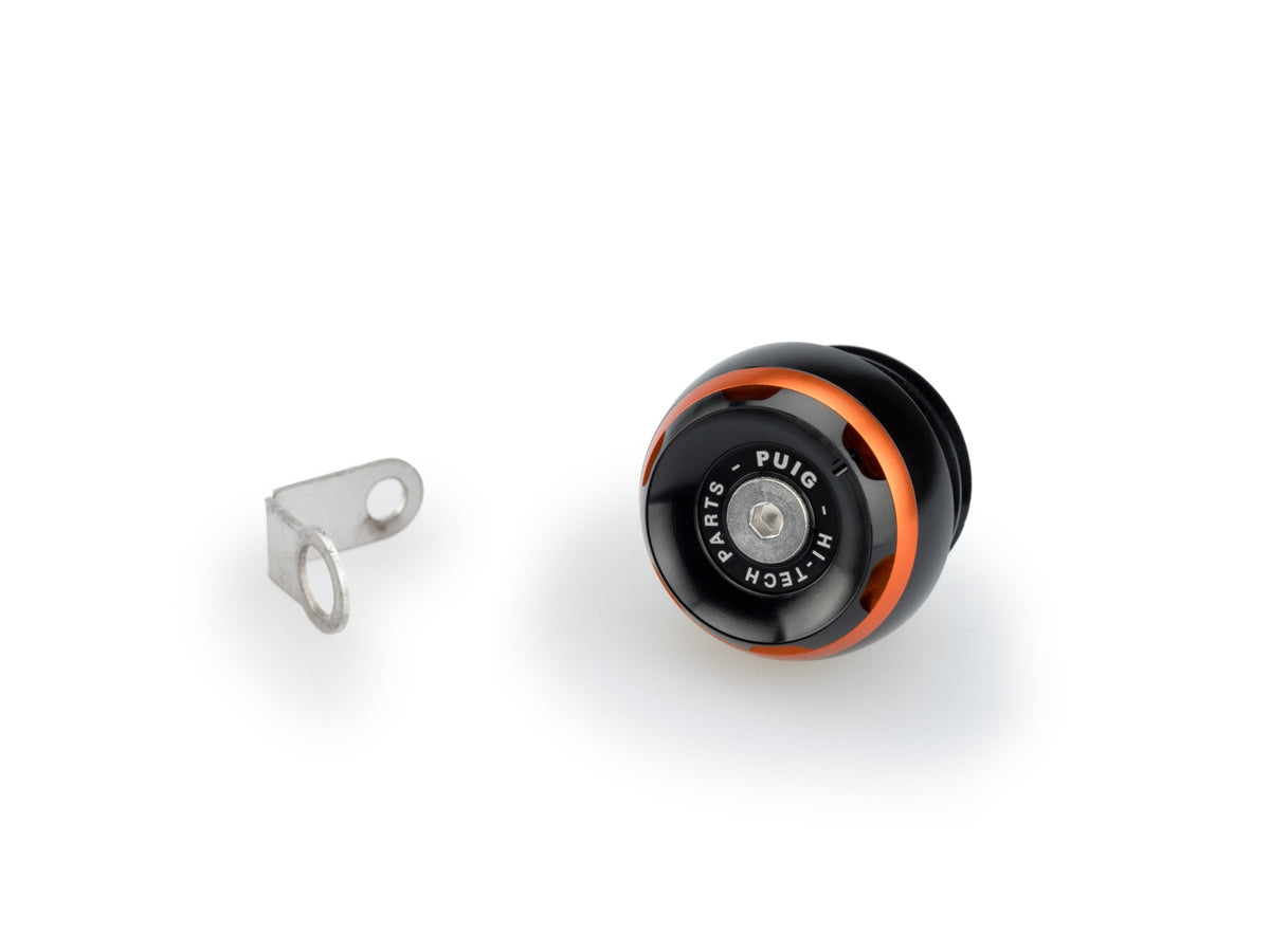 Engine Oil Filler Cap - Orange