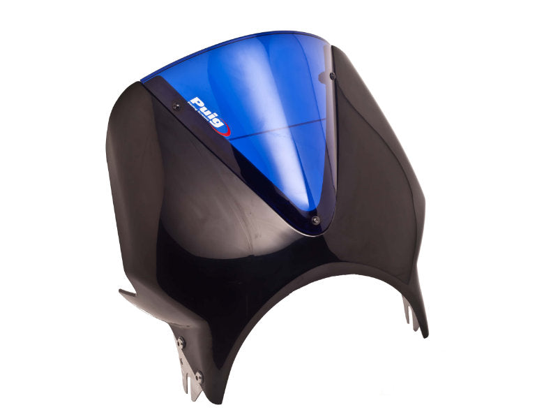 Black Fairing With Vision Screen