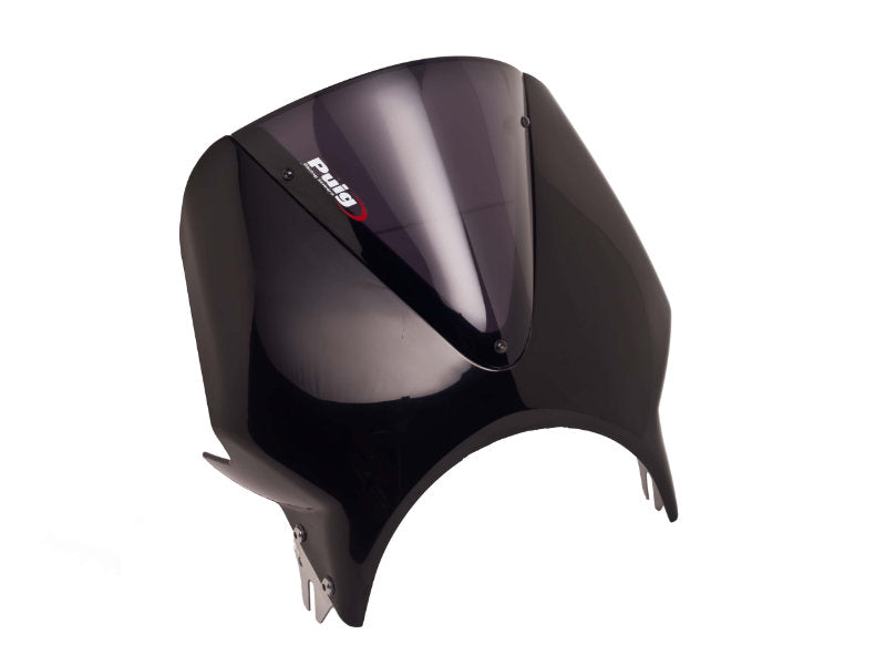 Black Fairing With Vision Screen