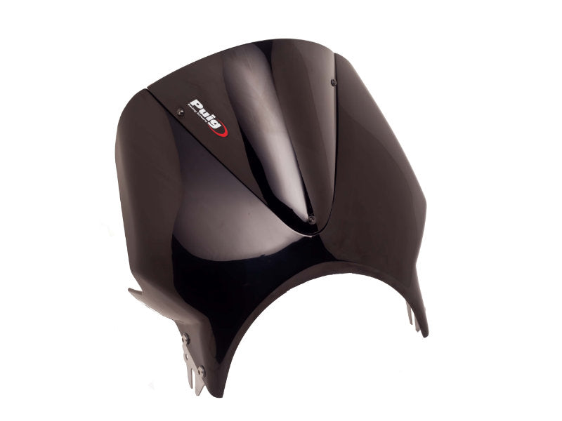 Black Fairing With Vision Screen