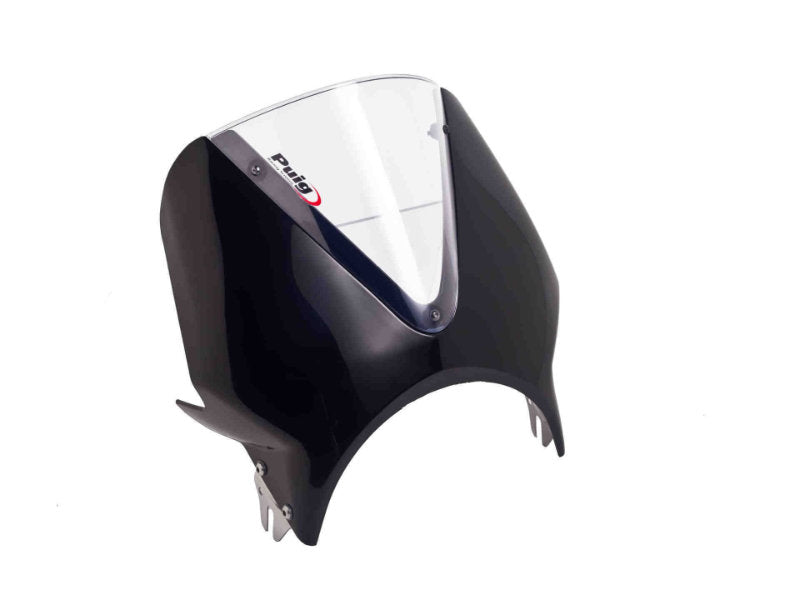Black Fairing With Vision Screen