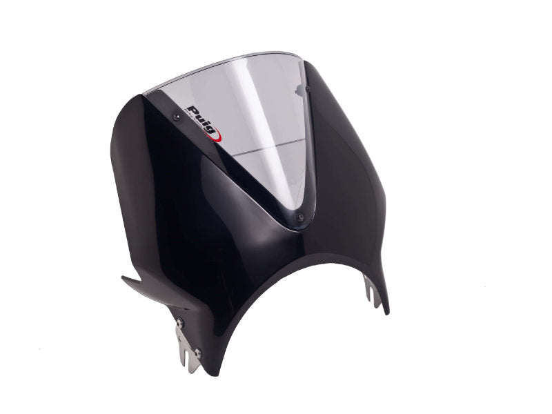 Black Fairing With Vision Screen