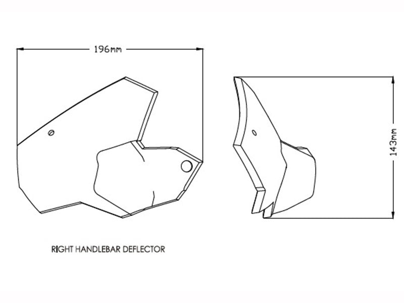 Handlebar Deflectors