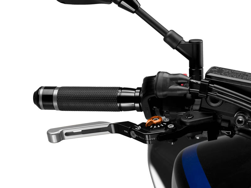 Extendable Folding V3 Brake (Silver Extender With Blue Selector)