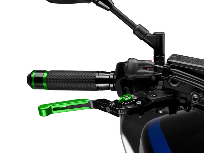 Extendable Folding V3 Brake (Green Extender With Blue Selector)