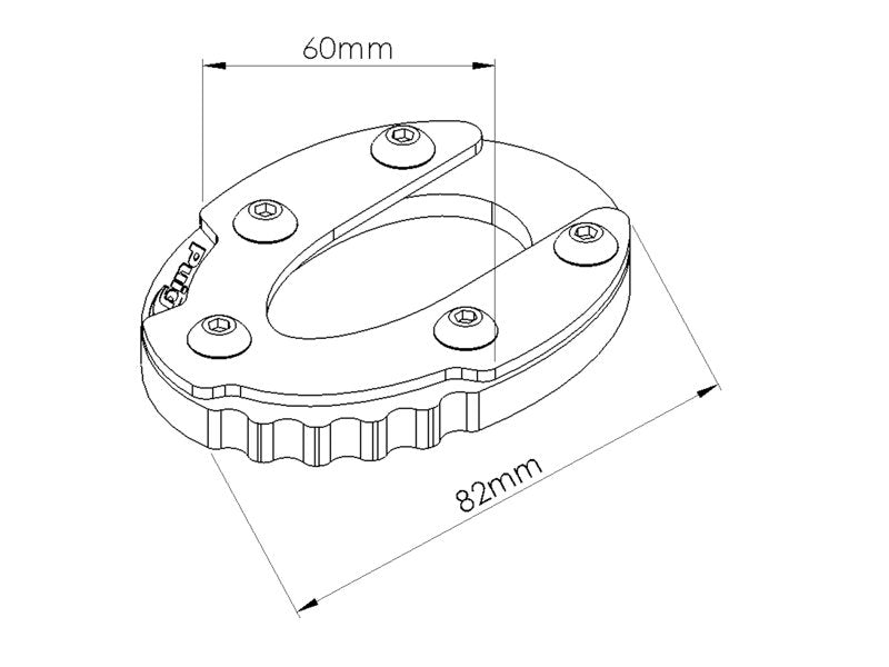 Kickstand Extension Pad