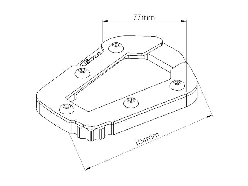Kickstand Extension Pad