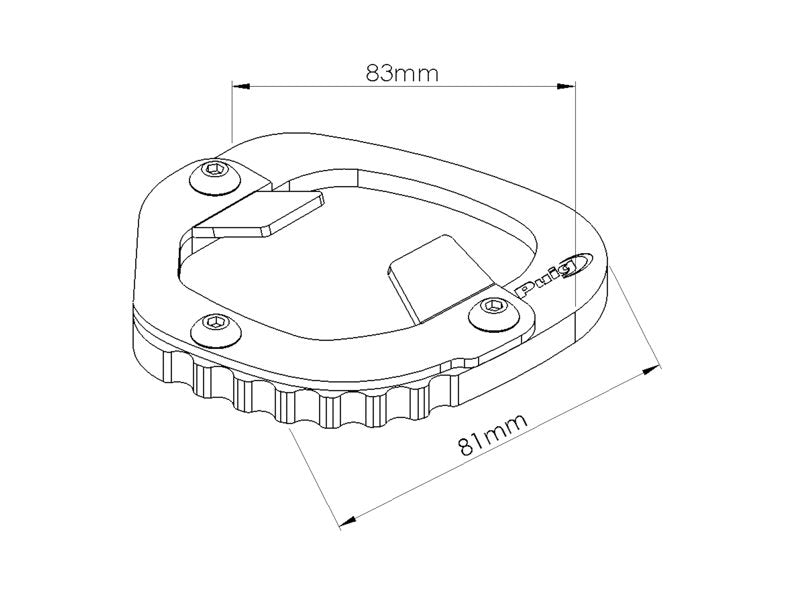 Kickstand Extension Pad
