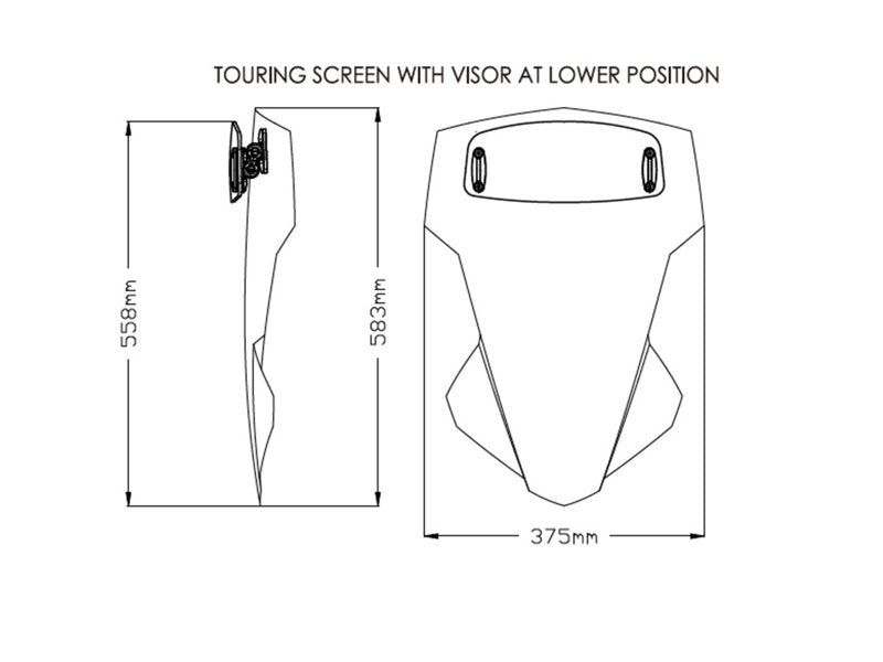 Touring Screen With Extender
