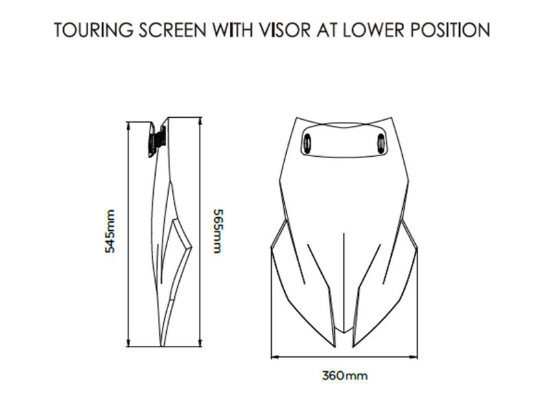 Touring Screen With Extender
