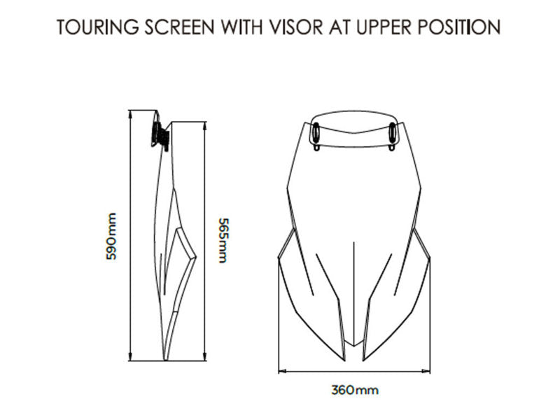 Touring Screen With Extender