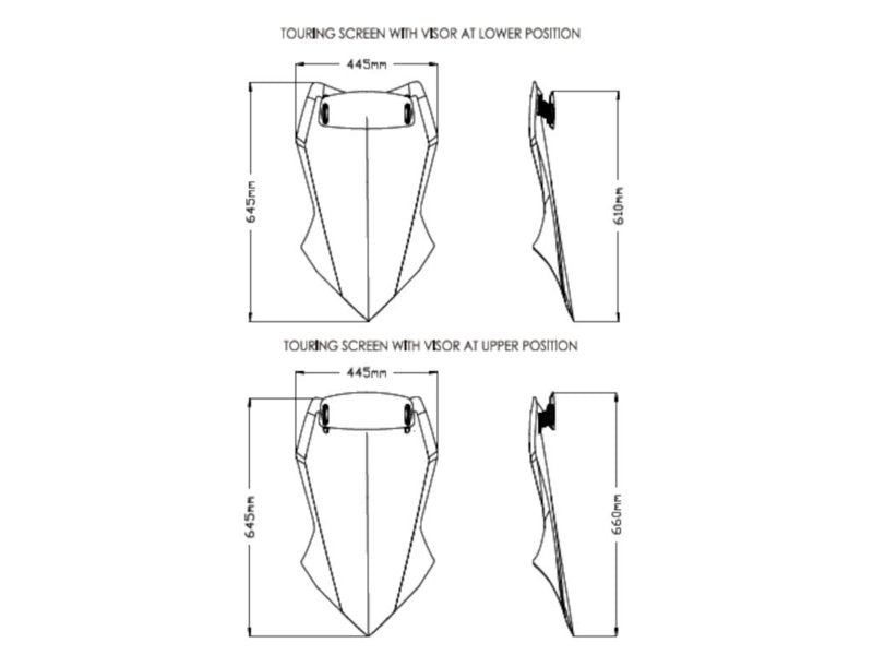 Touring Screen With Extender