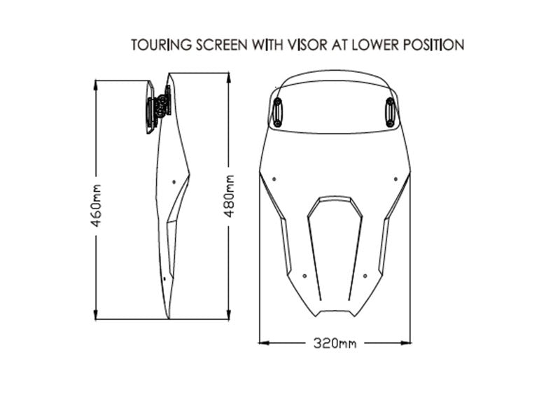 Touring Screen With Extender