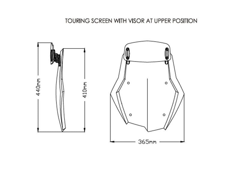 Touring Screen With Extender