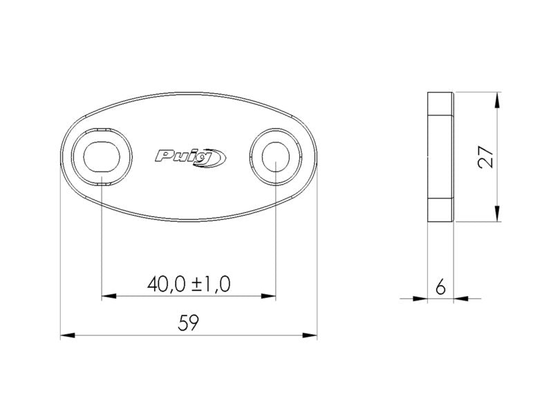 Mirror Screw Caps