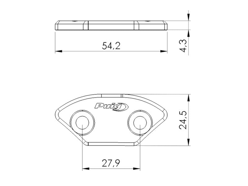 Mirror Screw Caps