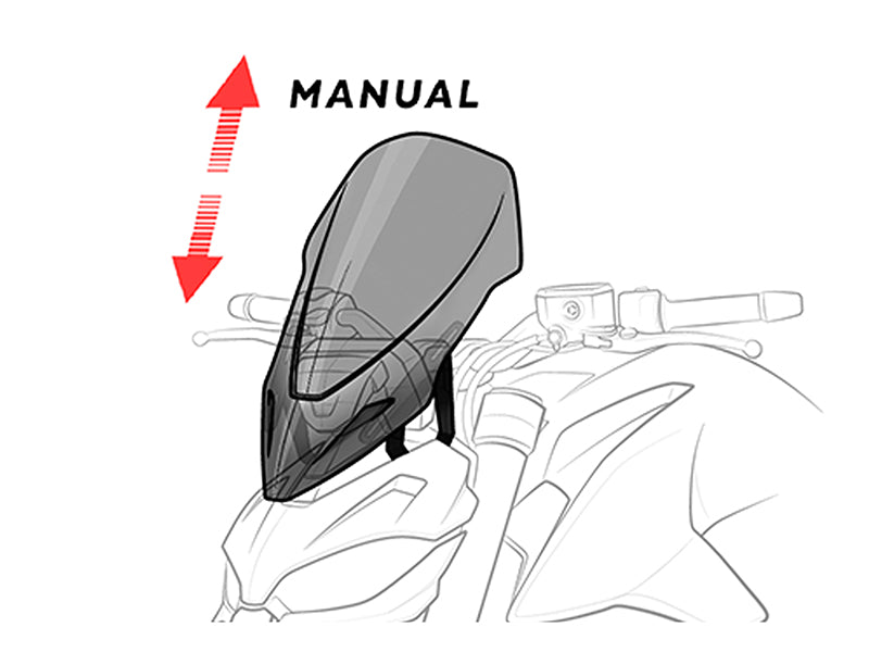 New Generation Adjustable Touring Screen